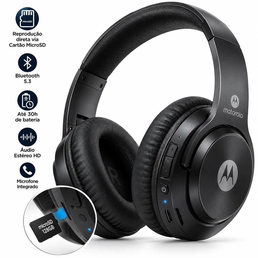 Headphone Motorola Bluetooth